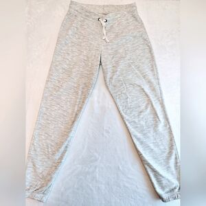 Old Navy Mid-Rise Fleece Soft Jogger Sweatpants Light Gray Women XS